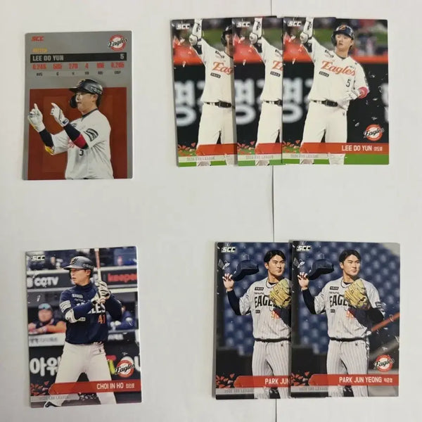 [BUNJANG] 2026 KBO Official Collection Cards - Base Type & Plus Hanwha Eagles - Bundle Set / [일괄] 2026 KBO 오피셜 컬렉션 카드 기본형, 플러스 한화 이글스 카드