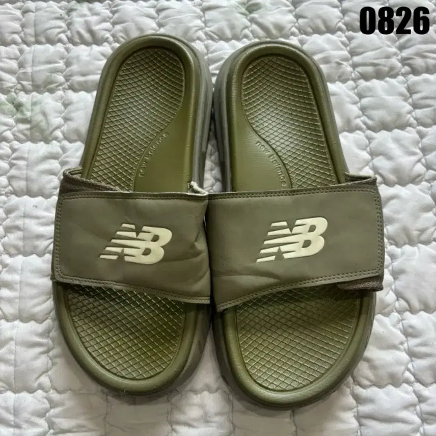 [BUNJANG] New Balance 574 Slides Green 280 / 뉴발란스 슬라이드 그린280