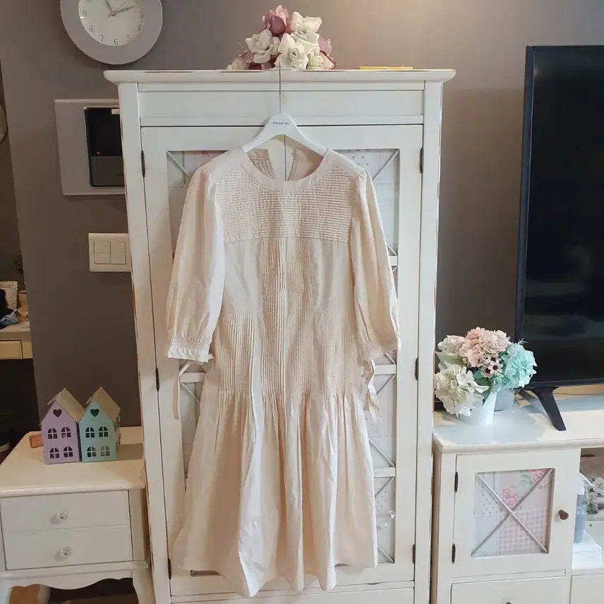 [BUNJANG] 7-Sleeve Long Dress / 7부 롱원피스/55-66