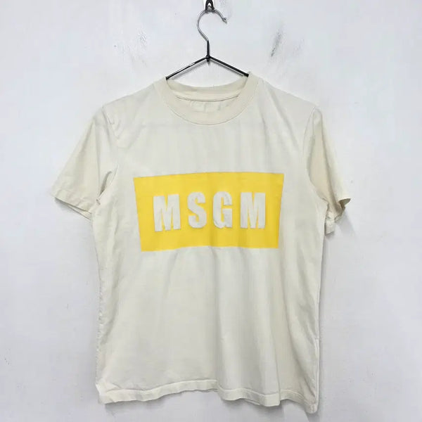 [BUNJANG] MSGM Short Sleeve T-Shirt / msgm 반팔티셔츠