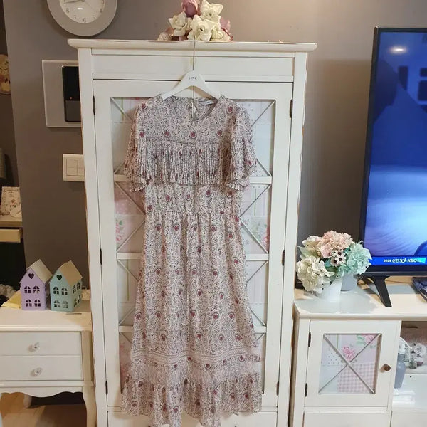[BUNJANG] LeShop Long Dress / 르샵 롱원피스/55-66