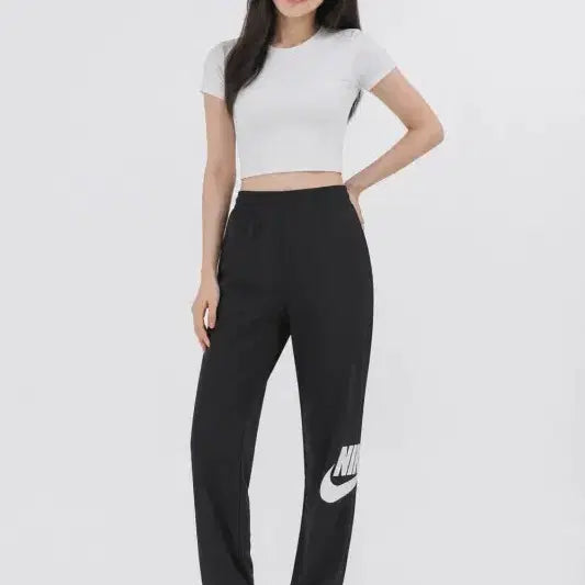 [BUNJANG] Nike Black Women's Size S Sweatpants / 나이키 블랙 여자 S 운동바지 새상품 O1592