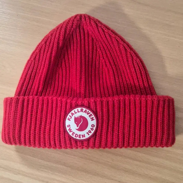 [BUNJANG] Fjällräven Beanie Red / 피엘라벤 비니