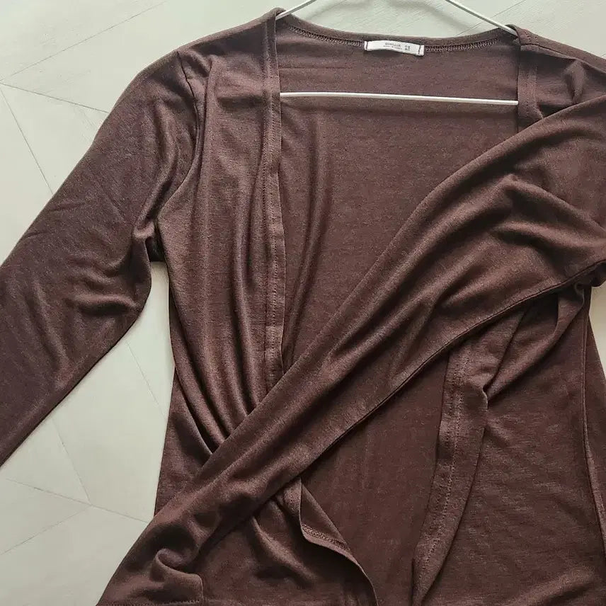 [BUNJANG] Brown Summer Sun Protection Cardigan / 브라운 색상 여름 살안타 가디건