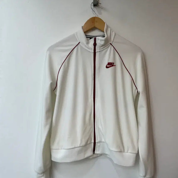 [BUNJANG] Nike White Velvet Track Top XL / 나이키 화이트 벨벳 트랙탑 XL