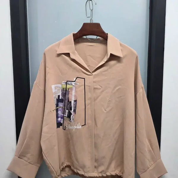 [BUNJANG] String Detail Blouse / 스트링 낙낙 블라우스