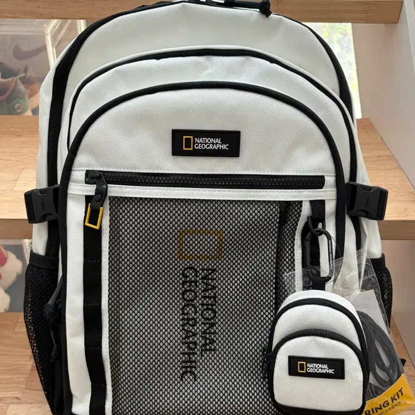 [BUNJANG] National Geographic Pachi Backpack White / 내셔널지오그래픽 N261ABG510 파치 백팩