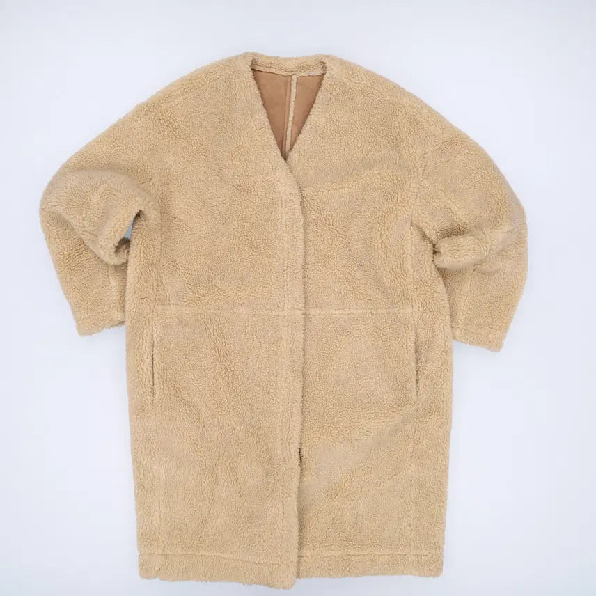 [BUNJANG] Studio Tomboy Long Fleece Muflon Jacket / F 스튜디오톰보이 롱 플리스 무스탕 0825H2
