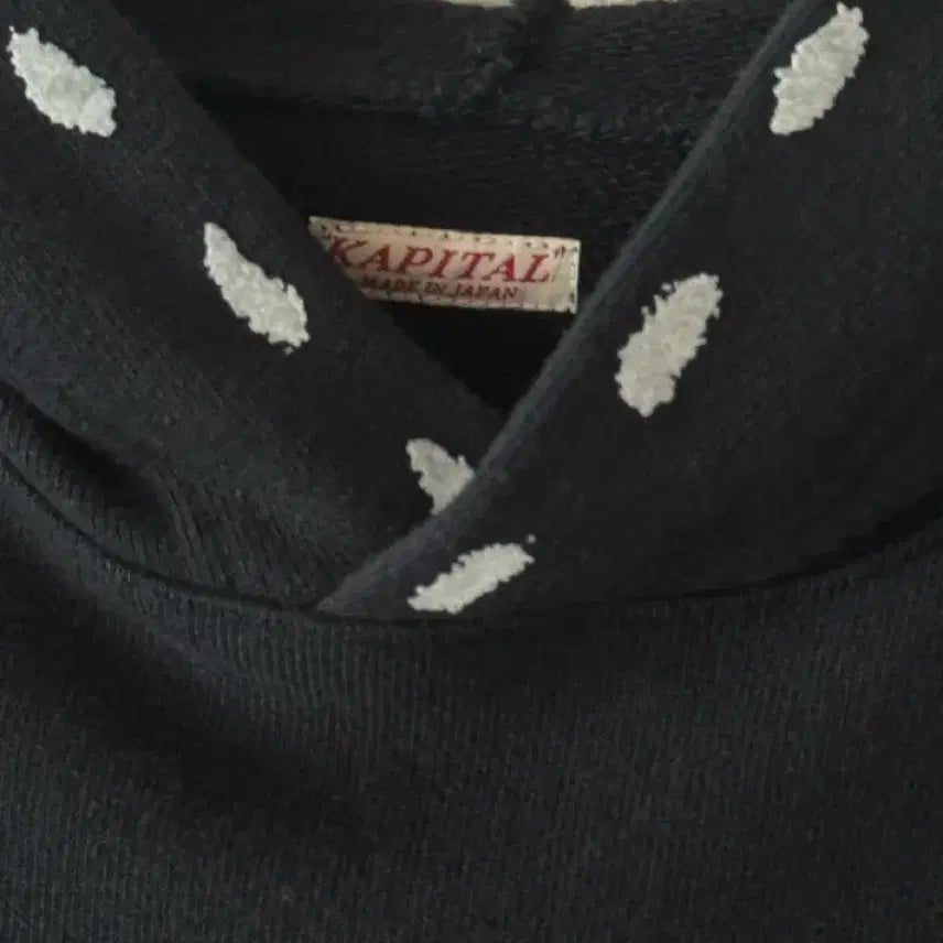 [BUNJANG] Kapital Marionette Hoodie Black / 캐피탈 Kapital 마리오네트 후드 블랙