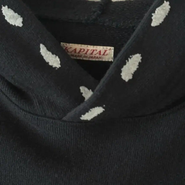 [BUNJANG] Kapital Marionette Hoodie Black / 캐피탈 Kapital 마리오네트 후드 블랙