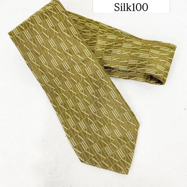 [BUNJANG] Tiffany & Co. Roman Numeral Silk Tie / Tiffany&Co 로마자 실크 넥타이