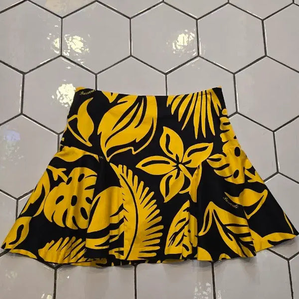 [BUNJANG] Pasaddi Flower Pattern Skirt Yellow Size 70 / 파사디 플라워 패턴 스커트 옐로우 70