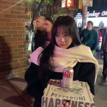 [BUNJANG] Leeds Snowy Muffler Ivory / 샵리즈 스노우 머플러 아이 leeds snowy muffler ivory