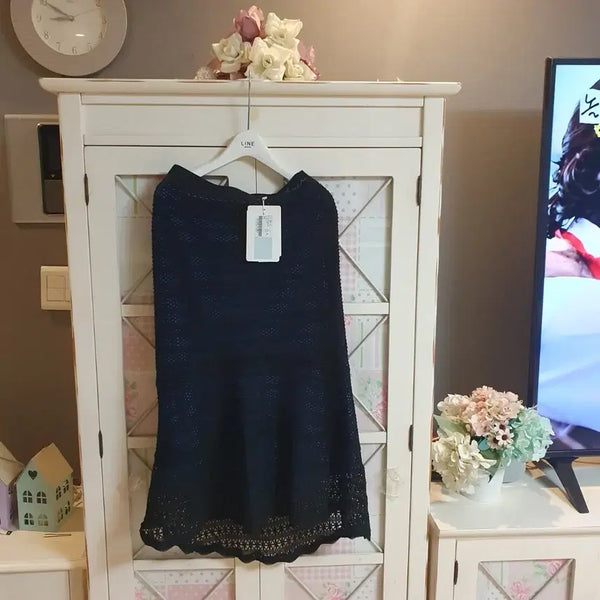 [BUNJANG] It Michaa Knit Long Skirt Size 55 New / 잇미샤 니트 롱스커트/55 새상품