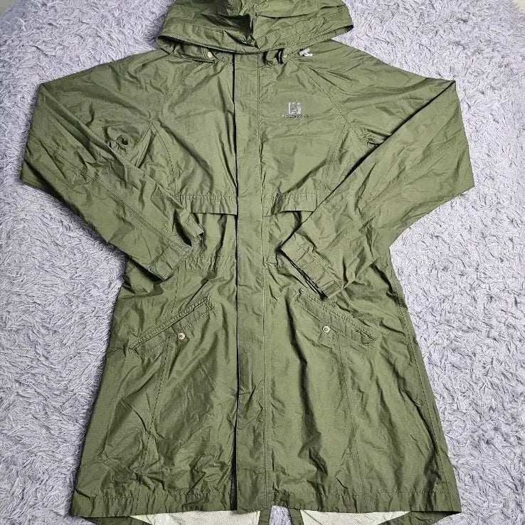 [BUNJANG] Salomon Khaki Windbreaker Jacket (Size M) / 살로몬 바람막이 자켓 카키 M