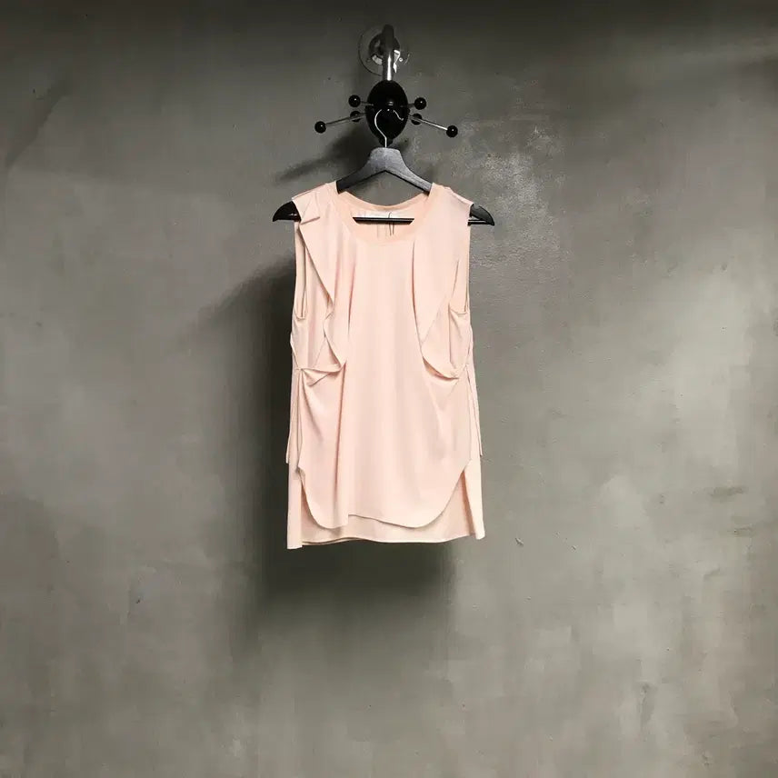 [BUNJANG] Chloé Sleeveless Top Pink / 끌로에 슬리브리스 탑 핑크 75(W)
