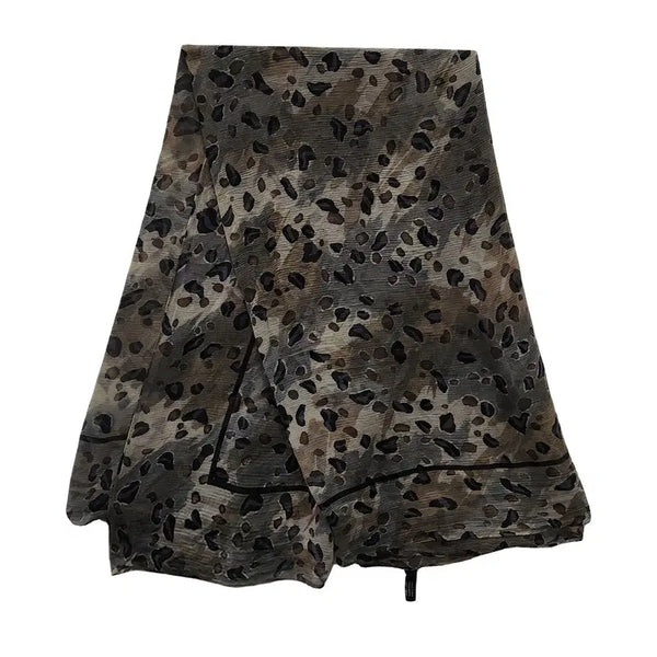 [BUNJANG] Jean Louis Scherrer Leopard Shawl Scarf / JEAN LOUIS SCHERRER 레오파드 숄 스카프