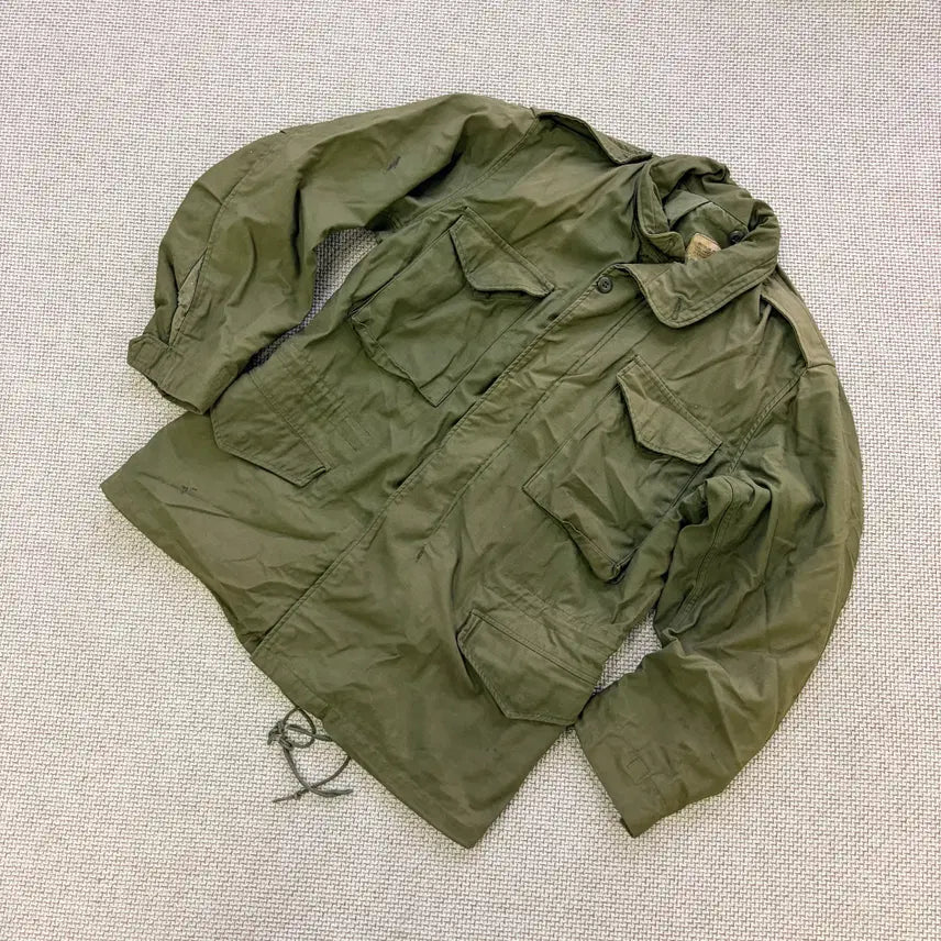 [BUNJANG] Alpha Industries M-65 Field Jacket (Faded) / M 알파인더스트리 미군M-65 자켓(색바램)  0825D2