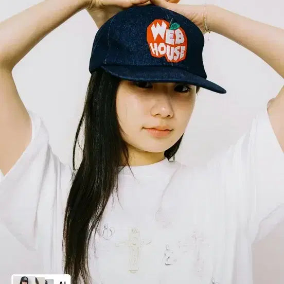 [BUNJANG] Webhouse Denim Ball Cap / 웹하우스 볼캡 데님