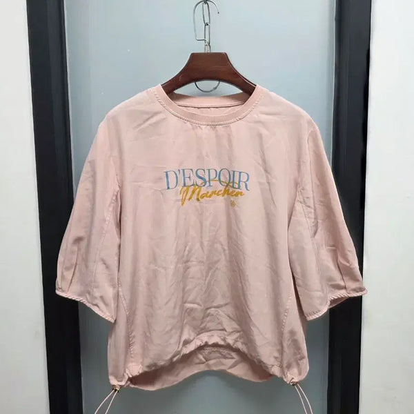 [BUNJANG] 5-Sleeve Blouse T-Shirt, Large / 5부소매  티블라우스 L