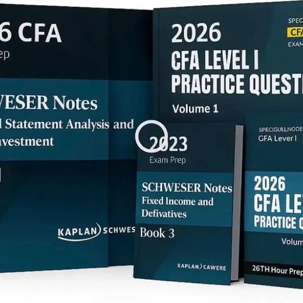 [BUNJANG] Schweser CFA Level 1 Study Materials Bundle (2025-2027) / 2026 cfa level1 슈웨이저,목,커리큘럼북,각종 문제