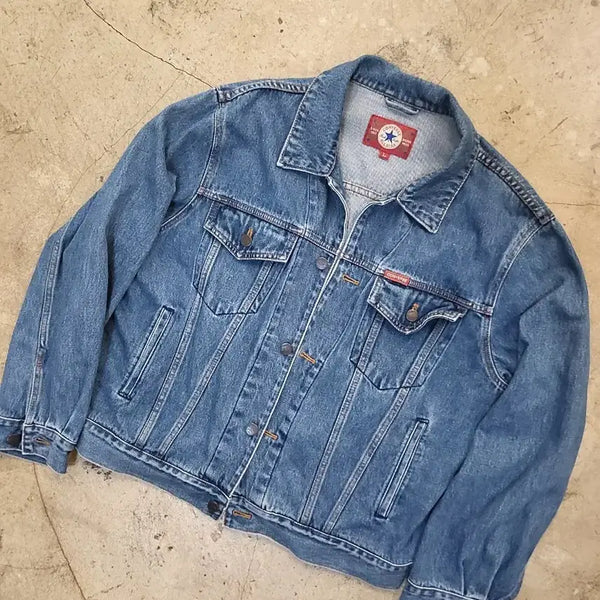 [BUNJANG] Vintage Converse Denim Jacket / 빈티지 컨버스 청자켓 데님 자켓