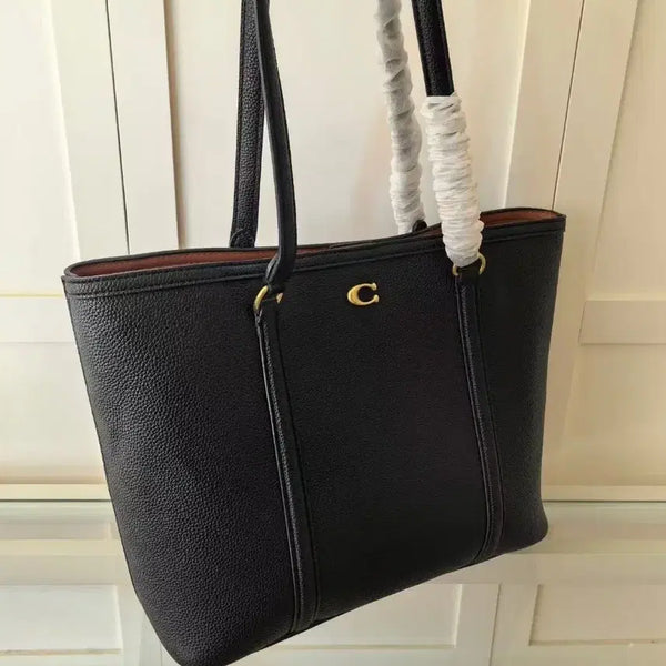 [BUNJANG] COACH Women's Classic Large Capacity Tote Bag CU056 / COACH 여성 클래식 대용량 토트백 CU056