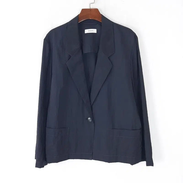 [BUNJANG] Hazzys Lady Cooling Simple Jacket S / 헤지스레이디 냉감 심플 자켓S