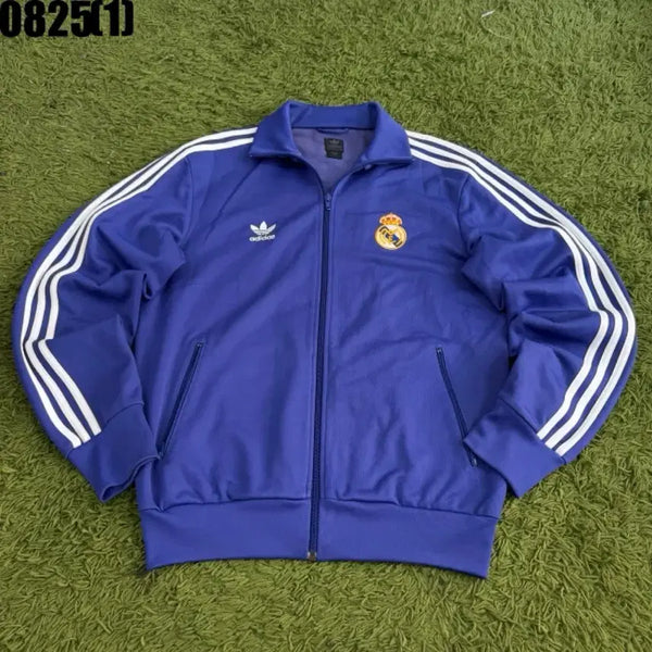 [BUNJANG] Adidas Real Madrid Track Top Jacket Navy / 아디다스 레알마드리드 트랙탑 자켓 남색