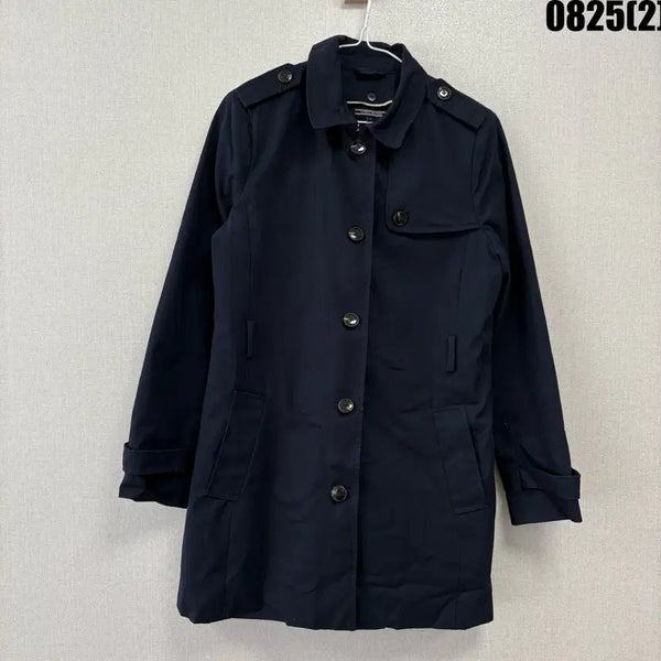 [BUNJANG] Tommy Hilfiger Navy Trench Coat Size S / 타미힐피거 네이비 트렌치코트 S