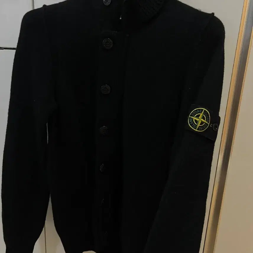 [BUNJANG] Stone Island Zip-Up Knit Cardigan (Size S) / 스톤아일랜드 집업니트가디건 100-슬림105 (새상품급)