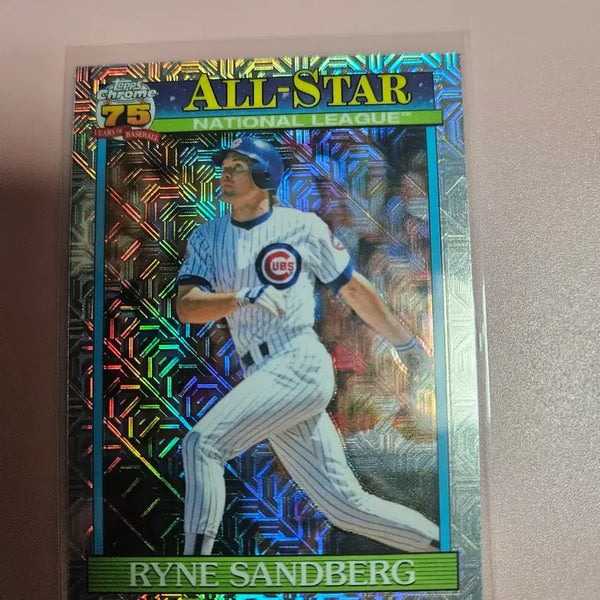 [BUNJANG] Topps 2026 Line Sandberg All-Star Refractor Card / 컵스)라인 샌드버그 2026 탑스크롬 올스타 리플렉터