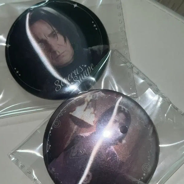[BUNJANG] Harry Potter Snape Holographic Badge / 해리포터 스네이프 홀로그램 뱃지 굿즈 정품