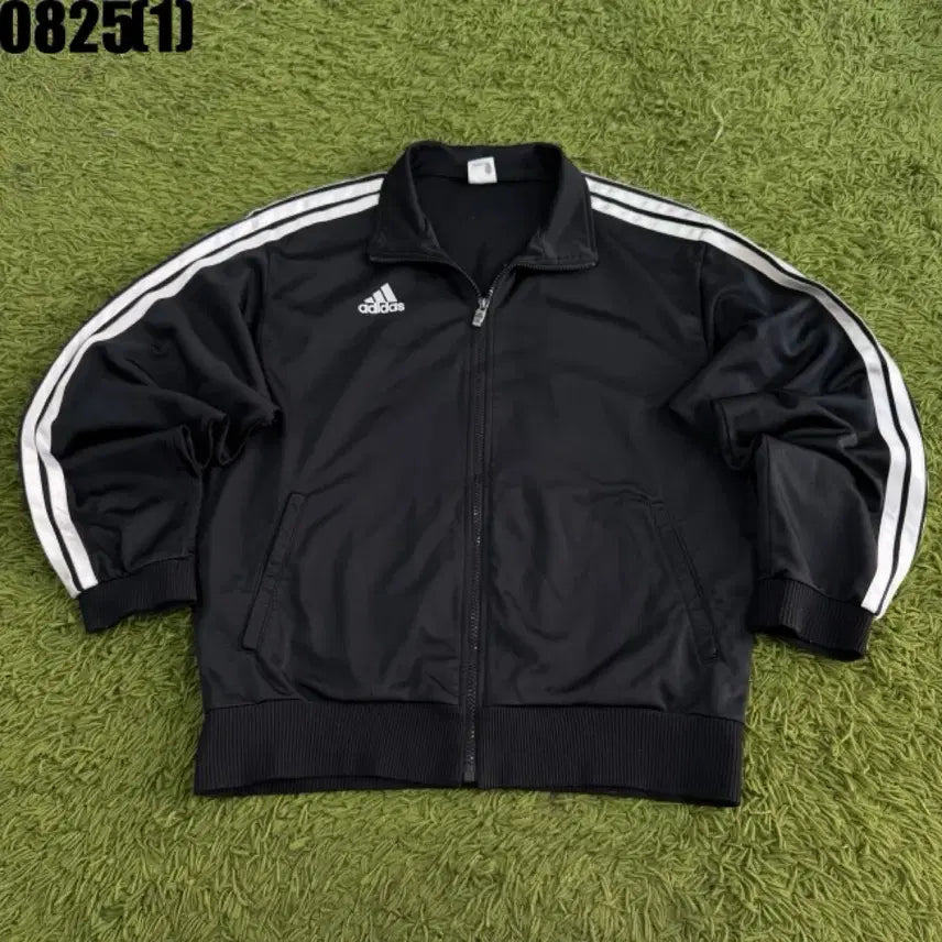 [BUNJANG] Adidas Track Top Black White / 아디다스 트랙탑 블랙 화이트 삼선