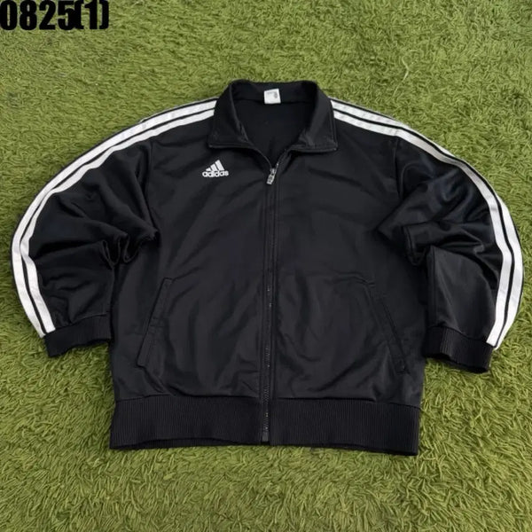 [BUNJANG] Adidas Track Top Black White / 아디다스 트랙탑 블랙 화이트 삼선