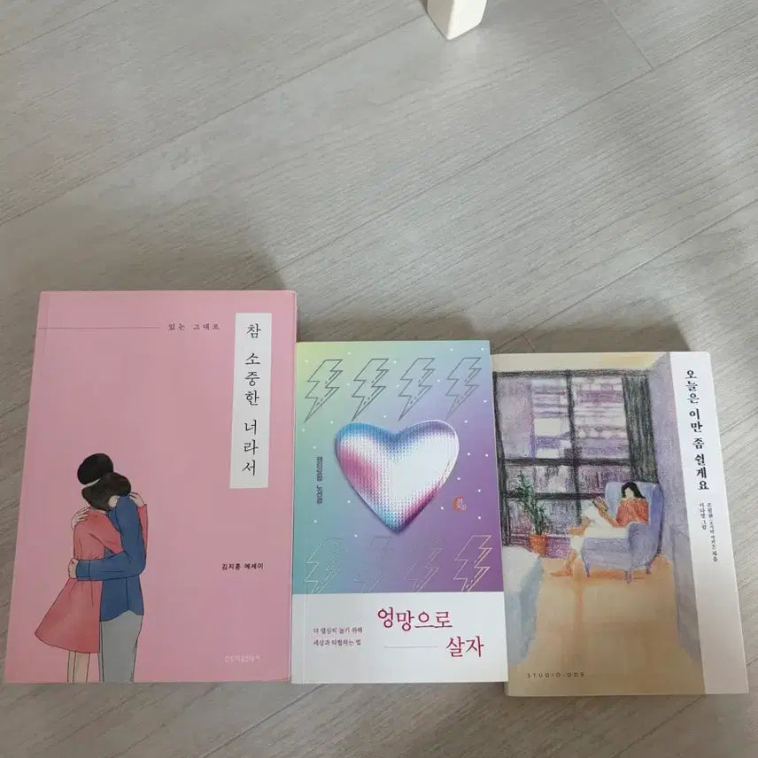 [BUNJANG] Book Bundle Set (3 Volumes) / 세 권의 책 묶음