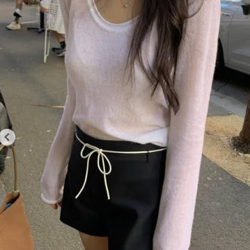 [BUNJANG] LEEDS Ribbon Shorts (M) / 샵리즈 리본 쇼츠 leeds ribbon shorts M