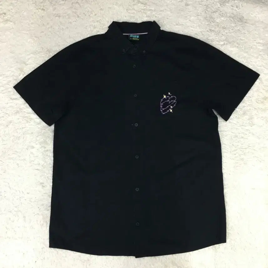 [BUNJANG] A.LAB I Wide Open Short Sleeve Shirt L / A.LAB 아이와이드오픈 반팔셔츠  만원샵 HH2