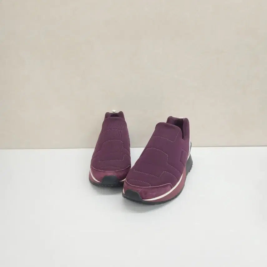 [BUNJANG] Hermes H Sneakers Burgundy 37.5 / 에르메스 H 스니커즈 버건디 37.5