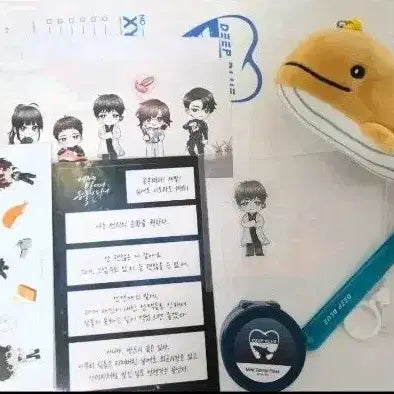 [BUNJANG] The Deep Sea Official Noel Keyring Bundle Set / 어바등 공식 노을 키링 텀블벅 와디즈 굿즈 일괄 양도 어두운 바다의