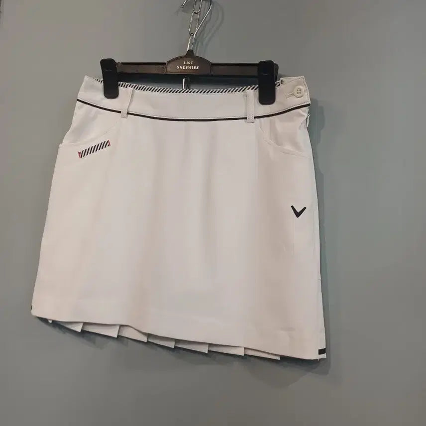 [BUNJANG] Callaway Golf Skirt White Size 67 / 새상품) 캘러웨이 골프 치마 화이트 67