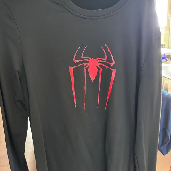 [BUNJANG] Spider Men's Long Sleeve Athletic Wear / 스파이더 남성 운동복