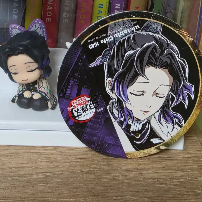 [BUNJANG] Demon Slayer Shinobu Shoulder Mount Gacha & Coaster / 공식)) 귀멸의 칼날 시노부 어깨쿵 가챠 & 코스터