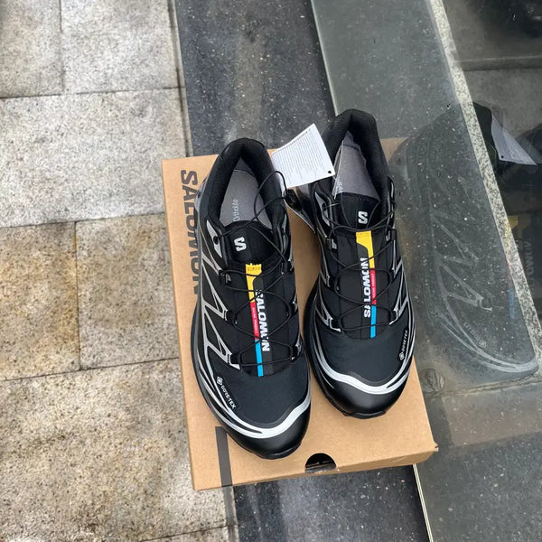 [BUNJANG] Salomon XT6 Gore-Tex Sneakers Black Silver / 살로몬 XT6 고어텍스 운동화 블랙 실버 260mm