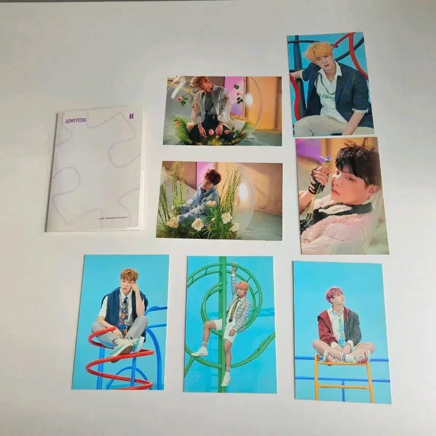 [BUNJANG] BTS ARMYPEDIA Answer Photocard Postcard Set / 아미피디아 엽서 세트 방탄 bts 앤써 poca postcard