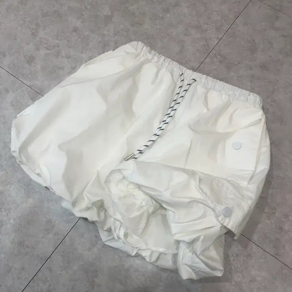 [BUNJANG] Balloon Pumpkin Cargo Skirt Pants / 벌룬 펌킨 카고 스커트 팬츠 반바지 속바지내장 미니스커트