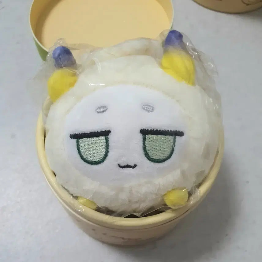 [BUNJANG] Arknights "Mandu Dragon Bubble" Cheu Plush Charm / 명일방주 슈 만두 드래곤버블 인형키링 명방
