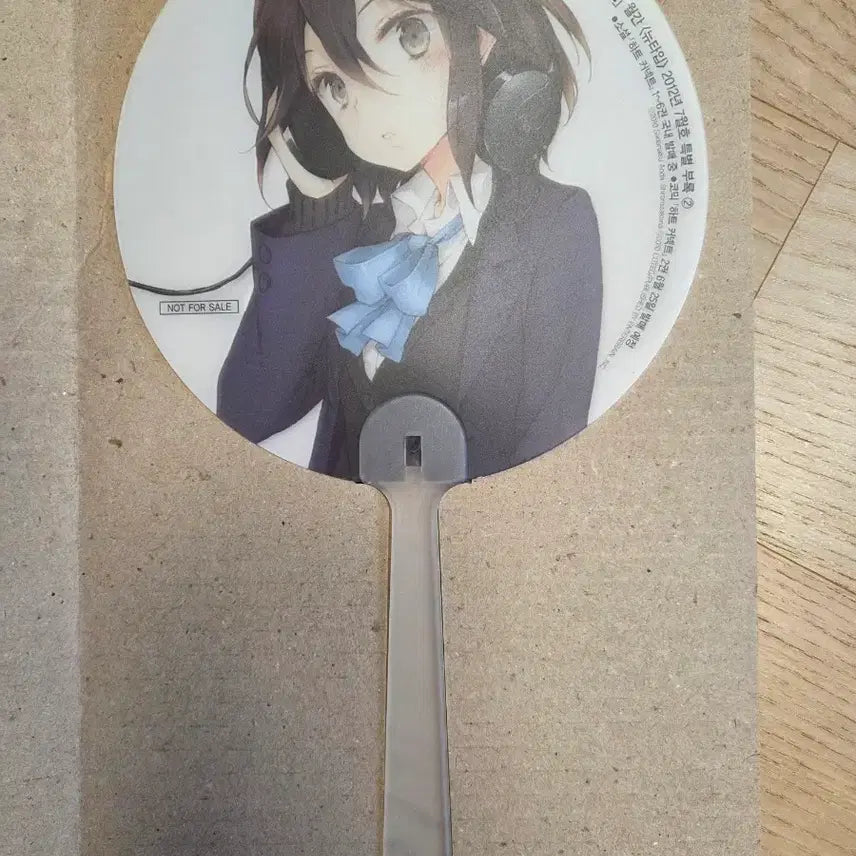 [BUNJANG] Heart Connect Illustration Fan / 하트커넥트 일러스트 부채