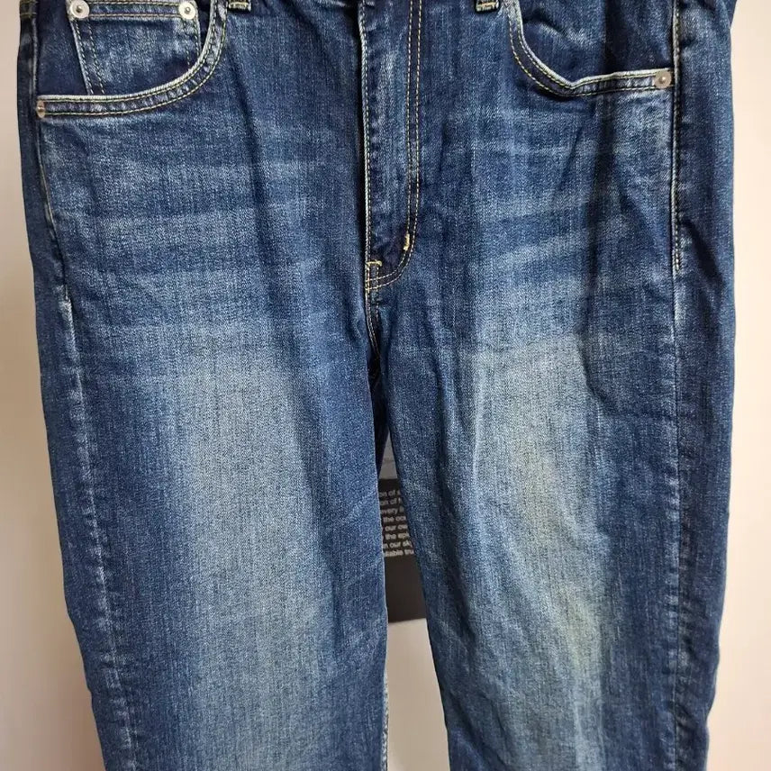 [BUNJANG] MODNINE Washed Denim Jeans 2-Piece Bundle Set (Includes MOD4 Crop) / [정품/실측30] 모드나인 워싱 청바지 2벌 일괄 세트 (MOD4 크롭 포함)