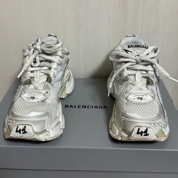 [BUNJANG] Balenciaga New Runner Sneakers White / (41) 새상품급 발렌시아거 뉴러너 스니커즈 화이트